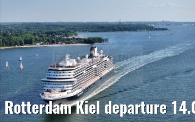 Rotterdam Kiel departure 14.06.2023