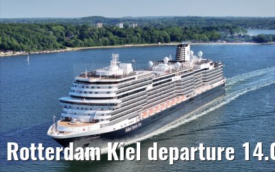 Rotterdam Kiel departure 14.06.2023