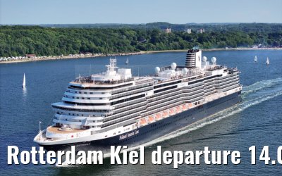 Rotterdam Kiel departure 14.06.2023