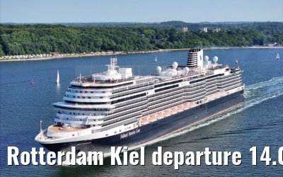 Rotterdam Kiel departure 14.06.2023
