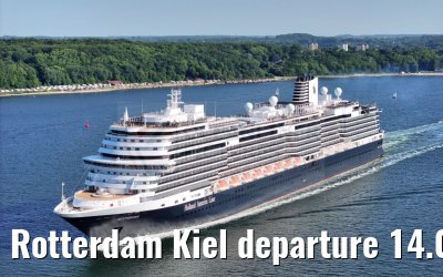 Rotterdam Kiel departure 14.06.2023