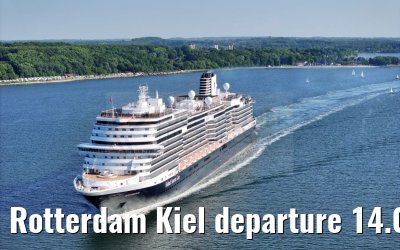 Rotterdam Kiel departure 14.06.2023