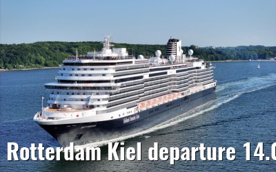 Rotterdam Kiel departure 14.06.2023