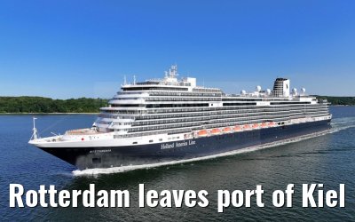 Rotterdam leaves port of Kiel 14.06.2023