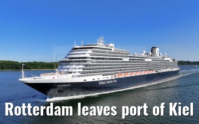 Rotterdam leaves port of Kiel 14.06.2023
