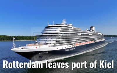 Rotterdam leaves port of Kiel 14.06.2023