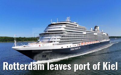 Rotterdam leaves port of Kiel 14.06.2023