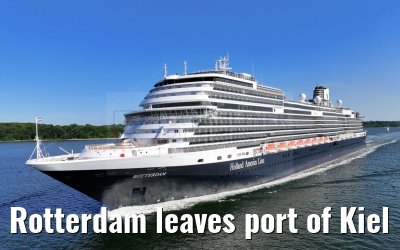 Rotterdam leaves port of Kiel 14.06.2023