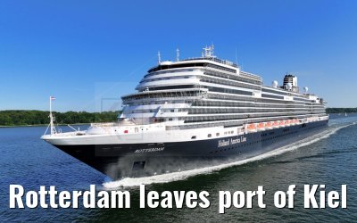 Rotterdam leaves port of Kiel 14.06.2023