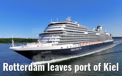 Rotterdam leaves port of Kiel 14.06.2023
