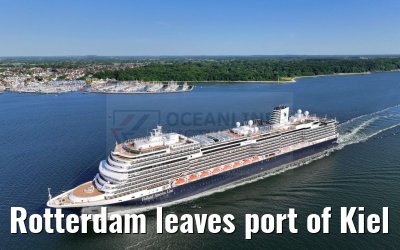 Rotterdam leaves port of Kiel 14.06.2023