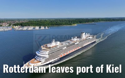 Rotterdam leaves port of Kiel 14.06.2023