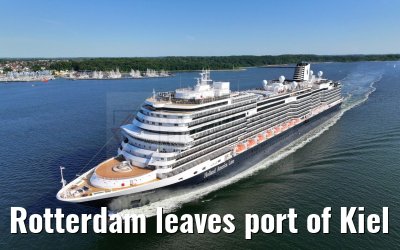 Rotterdam leaves port of Kiel 14.06.2023