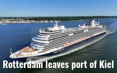 Rotterdam leaves port of Kiel 14.06.2023