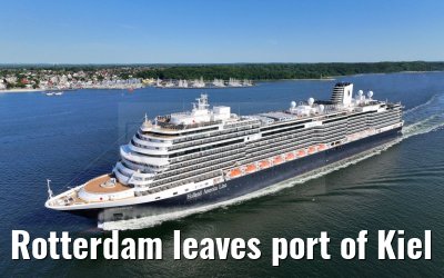 Rotterdam leaves port of Kiel 14.06.2023