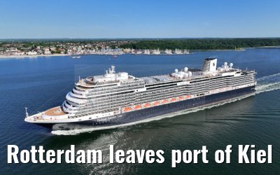 Rotterdam leaves port of Kiel 14.06.2023