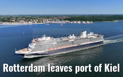 Rotterdam leaves port of Kiel 14.06.2023