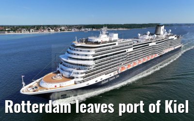 Rotterdam leaves port of Kiel 14.06.2023
