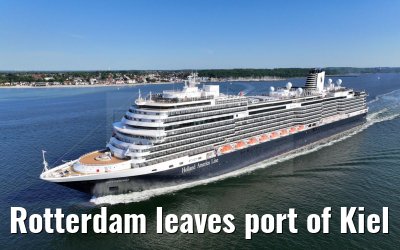 Rotterdam leaves port of Kiel 14.06.2023
