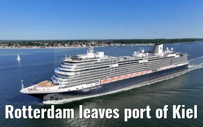 Rotterdam leaves port of Kiel 14.06.2023