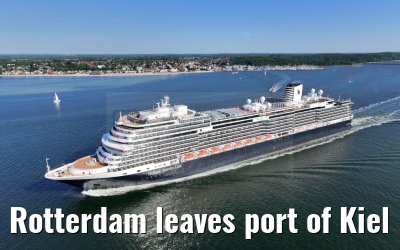 Rotterdam leaves port of Kiel 14.06.2023