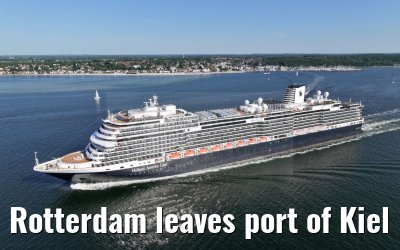 Rotterdam leaves port of Kiel 14.06.2023
