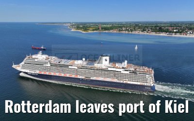 Rotterdam leaves port of Kiel 14.06.2023