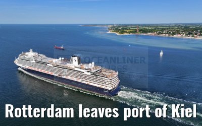 Rotterdam leaves port of Kiel 14.06.2023