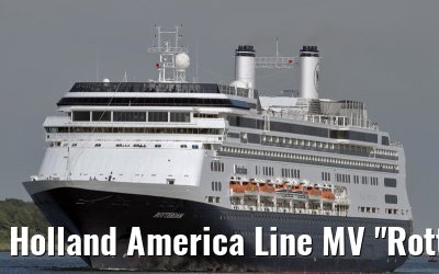 Holland America Line MV "Rotterdam" departing Rotterdam, 14. June 2011