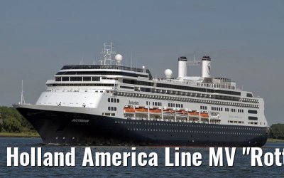 Holland America Line MV "Rotterdam" departing Rotterdam, 14. June 2011