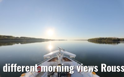 different morning views Rousse Prestige Danube