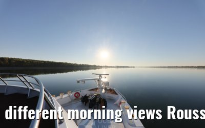 different morning views Rousse Prestige Danube
