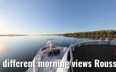 different morning views Rousse Prestige Danube