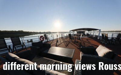 different morning views Rousse Prestige Danube
