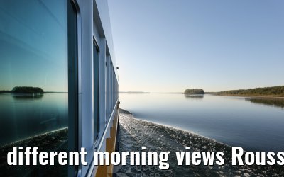 different morning views Rousse Prestige Danube