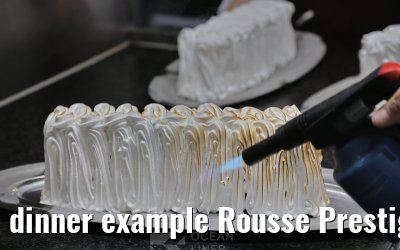 dinner example Rousse Prestige