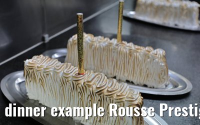 dinner example Rousse Prestige