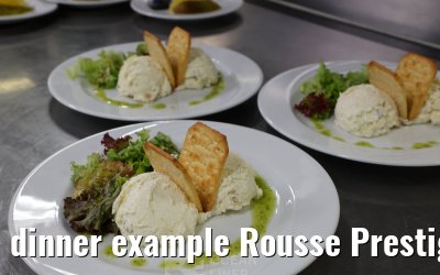 dinner example Rousse Prestige