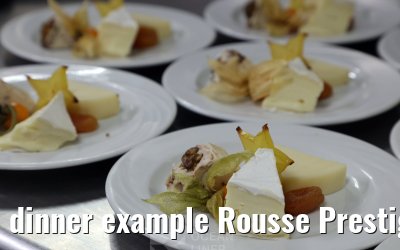 dinner example Rousse Prestige