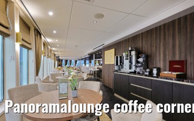 Panoramalounge coffee corner Rousse Prestige