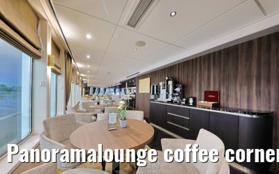 Panoramalounge coffee corner Rousse Prestige