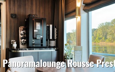 Panoramalounge Rousse Prestige coffee corner