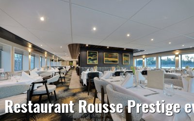 Restaurant Rousse Prestige evening set-up