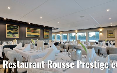 Restaurant Rousse Prestige evening set-up