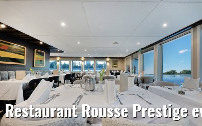 Restaurant Rousse Prestige evening set-up