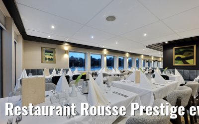 Restaurant Rousse Prestige evening set-up