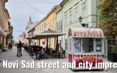 Novi Sad street and city impressions 14.09.2025