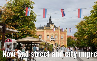 Novi Sad street and city impressions 14.09.2025
