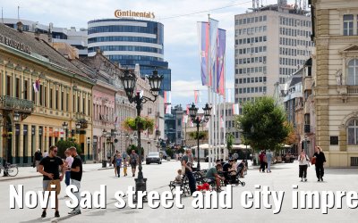 Novi Sad street and city impressions 14.09.2025