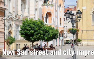 Novi Sad street and city impressions 14.09.2025